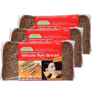 Mestemacher 麥大師 全麥黑麵包, 3包, 500g