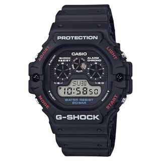 CASIO 卡西歐 G-SHOCK 20Bar防震聚氨酯男款腕錶 DW-5900-1JF