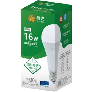 DANCELIGHT 舞光 LED全電壓燈泡 16W 4000K LED-E2716NR9 135 x 65mm, 自然光, 1個