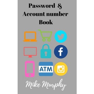(英文圖書) Password & Account Number Book 精裝版, Lulu.com, 英文