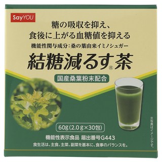 SayYOU 桑葉萃取保健茶沖泡包 30包入, 1盒, 60g
