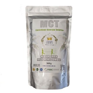 高比例即溶MCT中鏈油脂粉, 500g, 1個, 1個裝