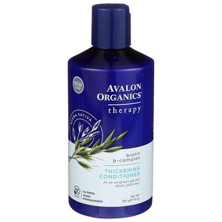 AVALON ORGANICS 湛藍B群健髮精油潤絲精, 1瓶, 397g