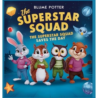 (英文圖書)The Superstar Squad Saves the Day 精裝版, Children Book Hub, 英文