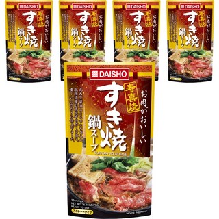 DAISHO 大逸昌 壽喜燒湯底, 5包, 750g