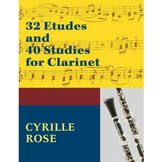 32 Etudes and 40 Studies for Clarinet: (Dover Chamber Music Scores) 平裝版, Allegro Editions, 英文