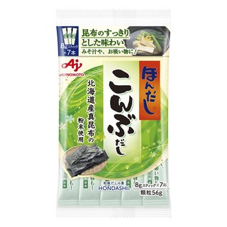 AJINOMOTO 味之素 昆布高湯調味粉 7條入, 56g, 1個
