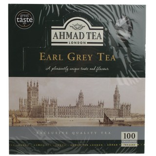 AHMAD TEA 格雷伯爵茶茶包, 2g, 100包, 1盒