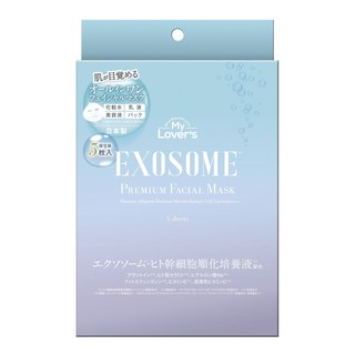 MyLoverS Exosome幹細胞保濕面膜, 1盒, 5入