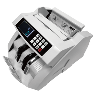 【Co-create 合創】Mo-8688 輕巧時尚白色皇家型點鈔機 (含外顯 防塵套 保固一年), 1台, Mo-8688皇家白色【外顯+黑防塵套】
