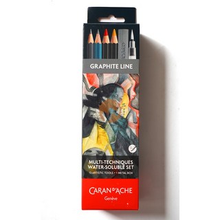瑞士CARAN D'ACHE 卡達 Technalo專家級水溶性色鉛筆, 專家級13組(C02-799.313)