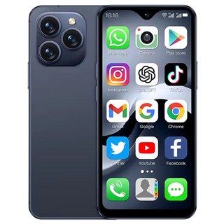 Soyes 迷你手機 F9 Max, 黑色, 128GB