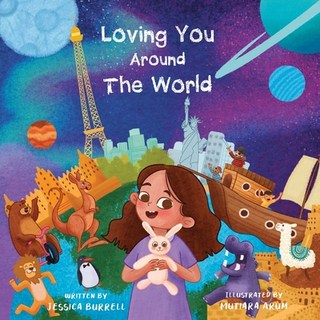 (英文圖書)Loving You Around The World 平裝版, Jessica Burrell, 英文