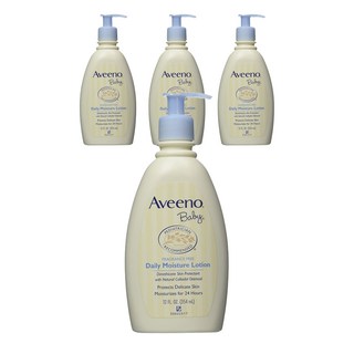 Aveeno 艾惟諾 baby 孩童活萃燕麥保濕乳, 4瓶, 354ml