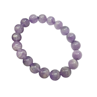 夢幻紫牙紫晶手珠 10-12mm 17圍 招貴人 集中注意力 紫水晶手鍊