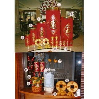 瘋狂派對 新年節慶立炮 喜慶鞭炮燈籠裝飾 狗年佈置擺飾, 詳見包裝