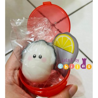 YELL 牡蠣寶寶扭蛋/捏捏玩具, 白色睜眼, 1個
