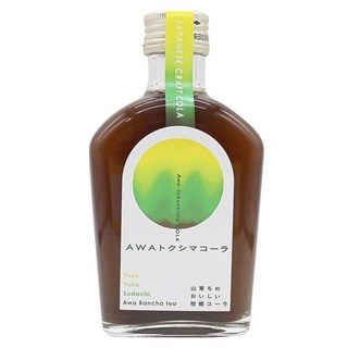BandoSyokuhin AWA德島柚子酸味可樂, 1個, 200ml