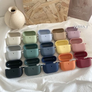 Airpods 3/4代素色矽膠保護套，多款糖果色系選擇，防刮耐磨，輕巧便攜，完美貼合，簡約時尚, 橄欖綠, Airpods 4