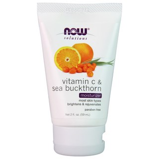 NOW Foods 維他命C沙棘保濕乳液, 1條, 59ml