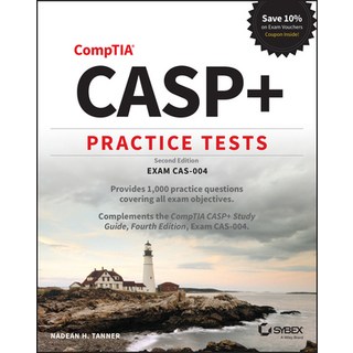 (英文圖書) Casp+ Comptia Advanced Security Practitioner Practice Tests: Exam Cas-004 平裝版, Sybex, 英文
