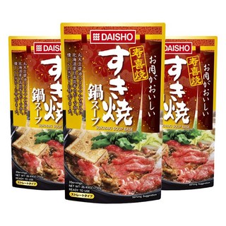 DAISHO 大逸昌 壽喜燒湯底, 3包, 750g