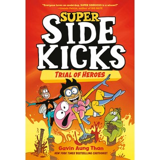 (英文圖書) Super Sidekicks #3: Trial of Heroes 平裝版, Random House Books for Youn..., 英文