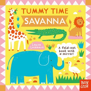 (英文圖書)Tummy Time: Savanna Board Books, Nosy Crow, 英文, 硬頁書