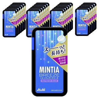 asahi Mintia Breeze清涼口含錠 清新藍色款 30顆入, 24盒