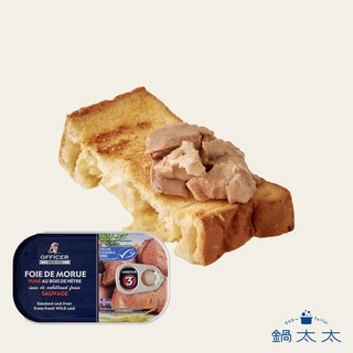 Officer 丹麥老船長鱈魚肝 120g 罐裝 - 鍋太太推薦進口火鍋料, 1個, 120ml