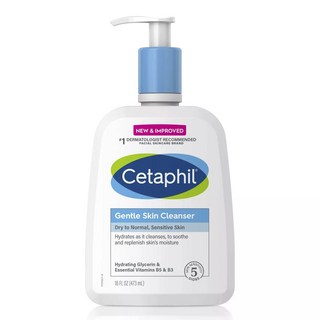 Cetaphil 溫和潔面乳, 無香, 473ml, 1個