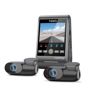 VIOFO A229 Plus 3CH 三通道運行車記錄器 （前+內+後 2K STARVIS 2 GPS/台聯網代理）, 前後鏡頭, 後置鏡頭, 車內鏡頭,Type-C數據線, 車用充電器, 拆卸工具, 包裝盒, 使用手冊, 512GB
