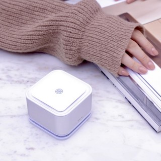 YFLife圓方生活 AIRbox G2 方塊舒2代 車用空氣淨化器 光觸媒負離子雙效空氣清淨機, 經典白, YFAB063