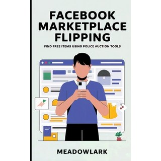 (英文圖書) Facebook Marketplace Flipping: Find Free Items Using Police Auction Tools 平裝版, Independently Published, 英文