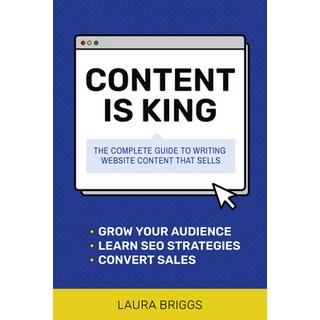 (英文圖書) Content Is King: The Complete Guide to Writing Web Content That Sells 平裝版, Entrepreneur Press, 英文