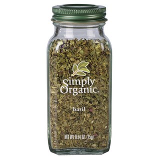 Simply Organic 調味羅勒, 1個, 15g