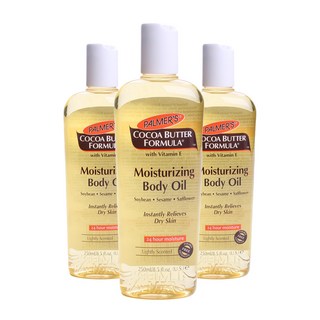 PALMER'S 帕瑪氏 可可脂維生素E保濕護膚油, 3瓶, 250ml