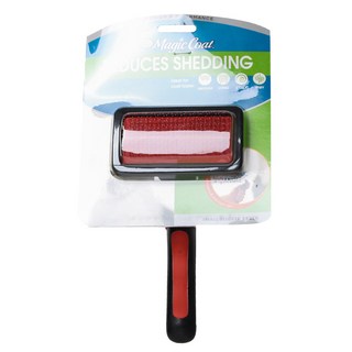 Magic Coat Reduce Shedding 寵物除廢毛針梳 S, 1個, 紅色 + 黑色
