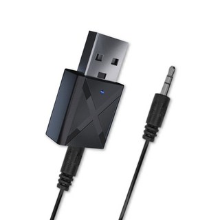 雙模USB藍牙5.0接收發射器, USB2M, 黑色, 1個