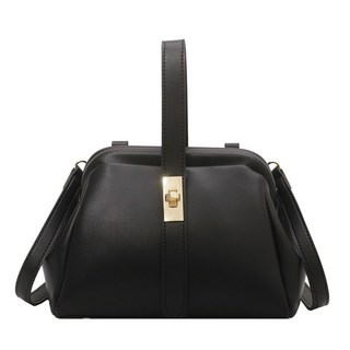 COYOUKI 貝殼包 醫生包 大容量 韓版, 黑色+保固半年, 黑色