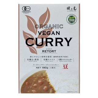 TheWindAndLight 素食即食蒸煮咖哩豆, 1個, 180g