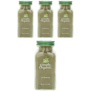 Simply Organic 荳蔻調味料, 4個, 80g