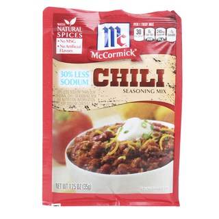 McCormick 味好美 減鈉30%辣椒調粉, 1包, 35g