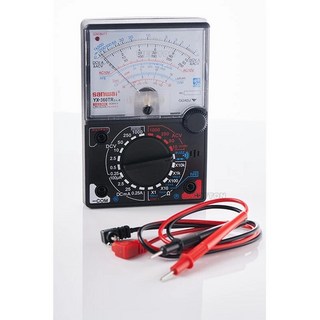 指針式 三用電表 三用電錶 萬用錶 指針電錶 指針式電錶 電錶 電流表 萬用錶 三用電表 電錶 電壓表 萬用表 電壓電流, 加購測試棒一組, 1個