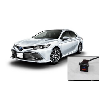 【小鳥的店】豐田 2018-2023 8代 CAMRY 車美仕 單孔 USB 盲塞式 專用型 藍光顯示 3A 快充 改裝, 詳見包裝