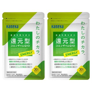 KaneKa 還原型輔酶Q10能量膠囊, 2包, 30顆