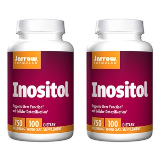 Jarrow FORMULAS 賈羅公式 肌醇植物膠囊 750mg, 100顆, 2罐