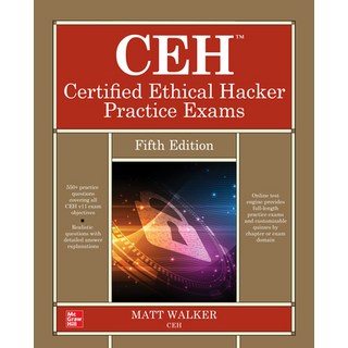 (英文圖書) Ceh Certified Ethical Hacker Practice Exams Fifth Edition 平裝版, McGraw-Hill Education, 英文