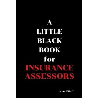 (英文圖書) A Little Black Book: For Insurance Assessors 平裝版, Independently Published, 英文
