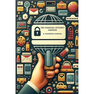 (英文圖書) The Personal Internet Address & Password Logbook 平裝版, Stanfordpub.com, 英文